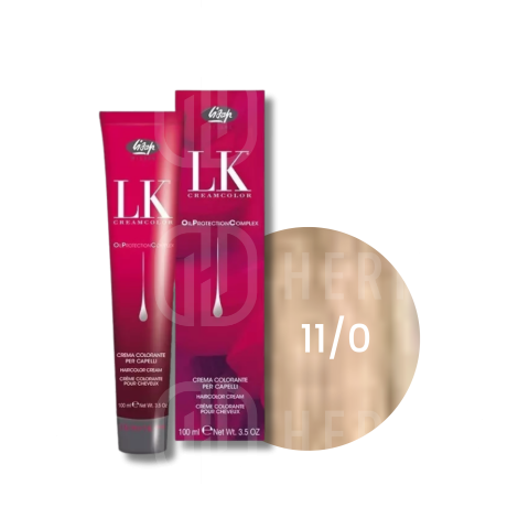 LISAP LK OPC trwała farba do włosów z olejkami 100 ml | 11/0