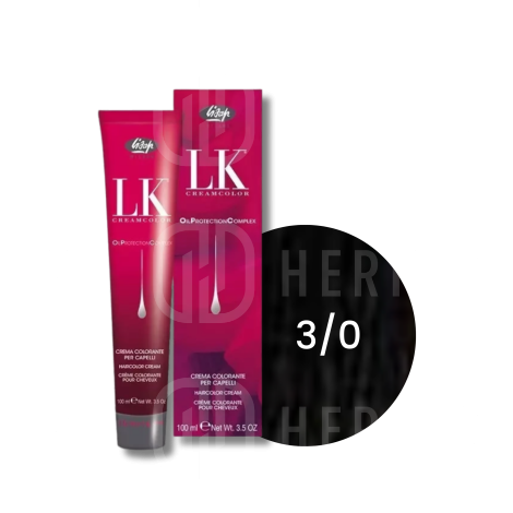 LISAP LK OPC trwała farba do włosów z olejkami 100 ml | 3/0