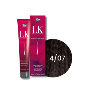 LISAP LK OPC trwała farba do włosów z olejkami 100 ml | 4/07