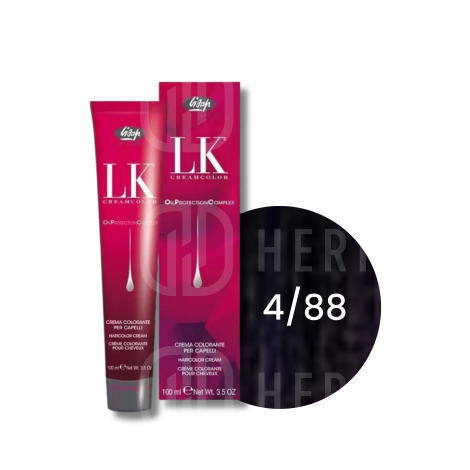 LISAP LK OPC trwała farba do włosów z olejkami 100 ml | 4/88
