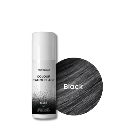 MONTIBELLO COLOUR CAMOUFLAGE spray na odrosty 125 ml | Black