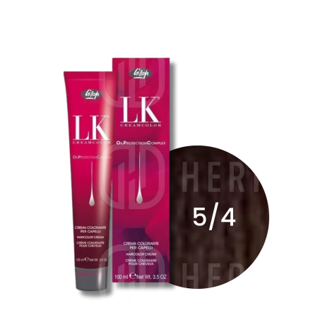 LISAP LK OPC trwała farba do włosów z olejkami 100 ml | 5/4