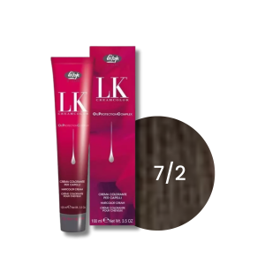 LISAP LK OPC trwała farba do włosów z olejkami 100 ml | 7/2