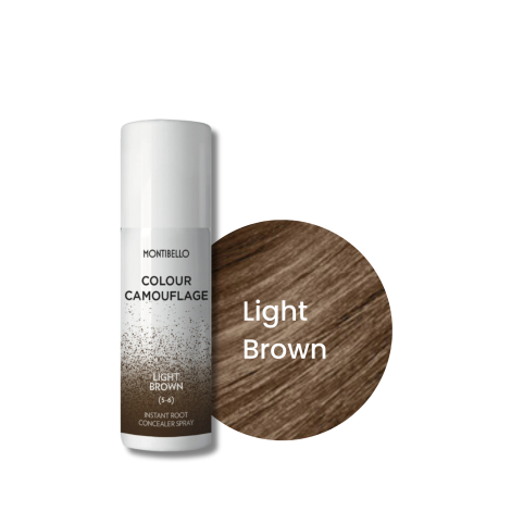 MONTIBELLO COLOUR CAMOUFLAGE spray na odrosty 125 ml | Light Brown