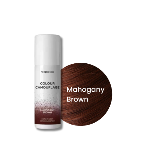 MONTIBELLO COLOUR CAMOUFLAGE spray na odrosty 125 ml | Mahogany