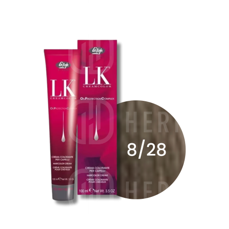 LISAP LK OPC trwała farba do włosów z olejkami 100 ml | 8/28