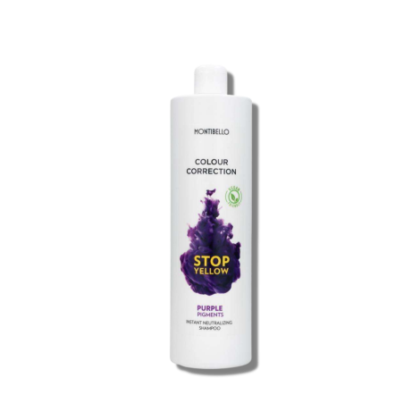 MONTIBELLO COLOUR CORRECTION Stop Yellow szampon neutralizujący 1 000 ml