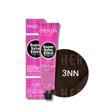 MATRIX SUPER SYNC EXTRA toner alkaiczny do włosów 90 ml | 3NN