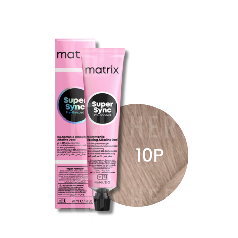 MATRIX SUPER SYNC PRE-BONDED rozświetlający toner do włosów 90 ml | 2N
