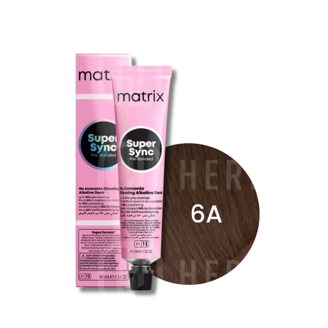 MATRIX SUPER SYNC PRE-BONDED rozświetlający toner do włosów 90 ml | 6N