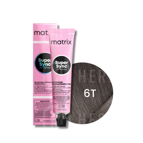MATRIX SUPER SYNC PRE-BONDED toner rozświetlający do włosów 90 ml | 8A