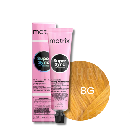 MATRIX SUPER SYNC PRE-BONDED rozświetlający toner do włosów 90 ml | 9GV