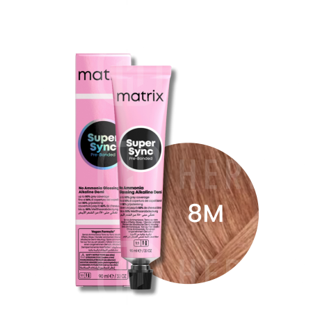 MATRIX SUPER SYNC PRE-BONDED rozświetlający toner do włosów 90 ml | 9MM