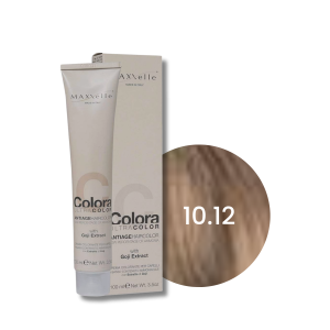 MAXXELLE COLORA ULTRA COLOR trwała farba do włosów anti-age 100 ml | 10.12
