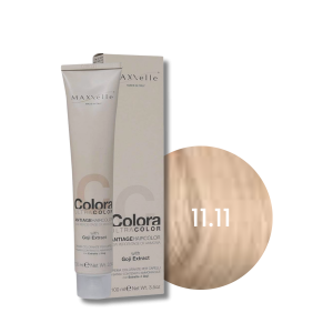 MAXXELLE COLORA ULTRA COLOR trwała farba do włosów anti-age 100 ml | 11.11