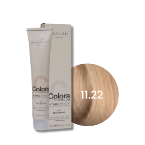 MAXXELLE COLORA ULTRA COLOR trwała farba do włosów anti-age 100 ml | 11.22
