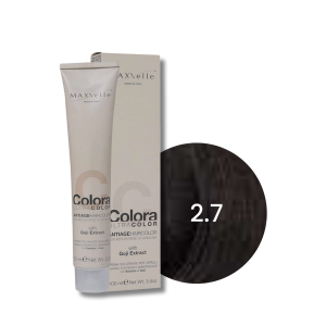 MAXXELLE COLORA ULTRA COLOR trwała farba do włosów anti-age 100 ml | 2.7