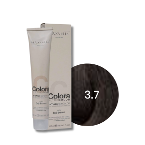 MAXXELLE COLORA ULTRA COLOR trwała farba do włosów anti-age 100 ml | 3.7