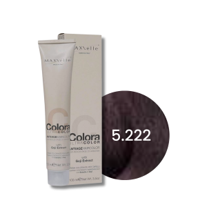 MAXXELLE COLORA ULTRA COLOR trwała farba do włosów anti-age 100 ml | 5.222