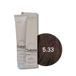 MAXXELLE COLORA ULTRA COLOR trwała farba do włosów anti-age 100 ml | 5.33