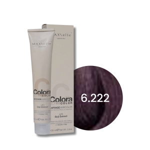 MAXXELLE COLORA ULTRA COLOR trwała farba do włosów anti-age 100 ml | 6.222