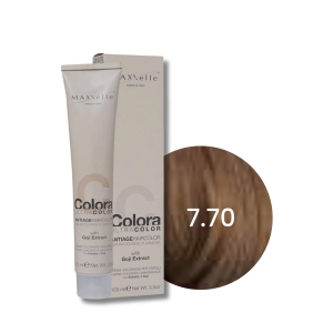 MAXXELLE COLORA ULTRA COLOR trwała farba do włosów anti-age 100 ml | 7.70