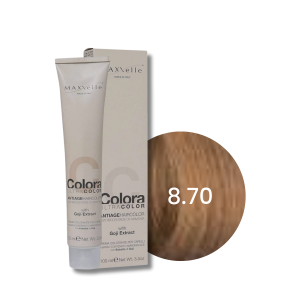 MAXXELLE COLORA ULTRA COLOR trwała farba do włosów anti-age 100 ml | 8.70