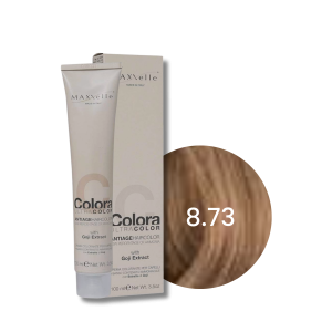 MAXXELLE COLORA ULTRA COLOR trwała farba do włosów anti-age 100 ml | 8.73