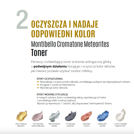 MONTIBELLO CROMATONE METEORITES toner rozświetlający 60 ml | Moonstone Clea - 6