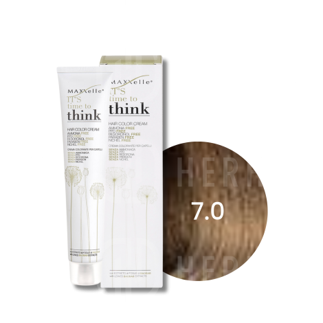 MAXXELLE THINK trwała farba do włosów bez amoniaku 100 ml | 7.0