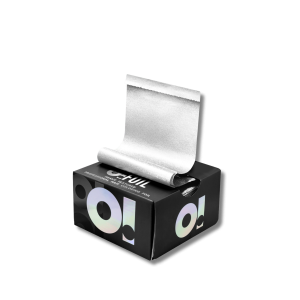 O! TOOLS folia ryflowana do koloryzacji włosów 500 arkuszy | Silver Moon