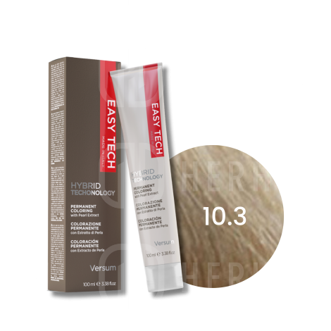 VERSUM EASY TECH profesjonalna trwała farba do włosów 100 ml | 10.3
