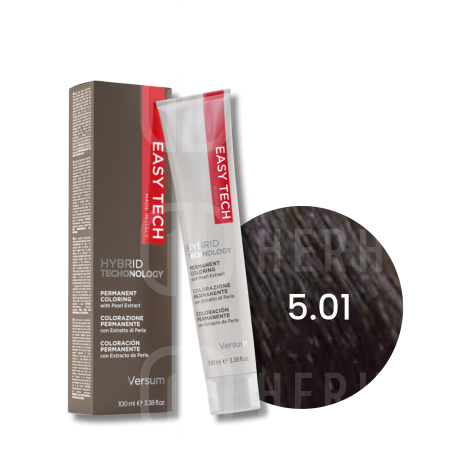 VERSUM EASY TECH profesjonalna trwała farba do włosów 100 ml | 5.01