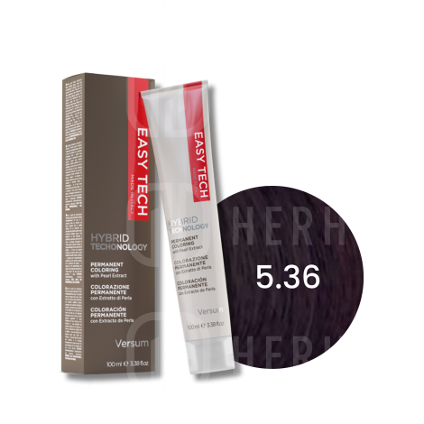 VERSUM EASY TECH profesjonalna trwała farba do włosów 100 ml | 5.36