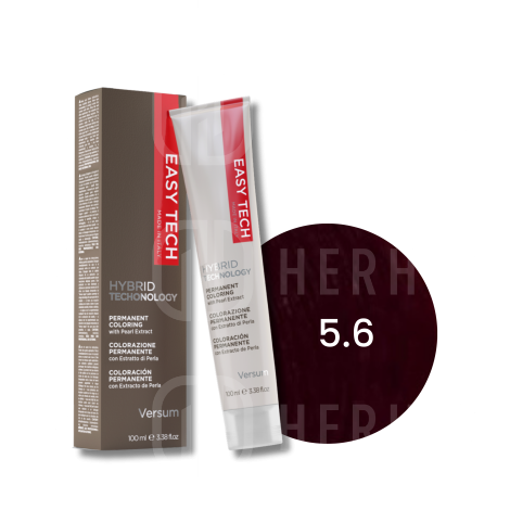 VERSUM EASY TECH profesjonalna trwała farba do włosów 100 ml | 5.6