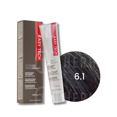 VERSUM EASY TECH profesjonalna trwała farba do włosów 100 ml | 6.1