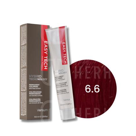 VERSUM EASY TECH profesjonalna trwała farba do włosów 100 ml | 6.6