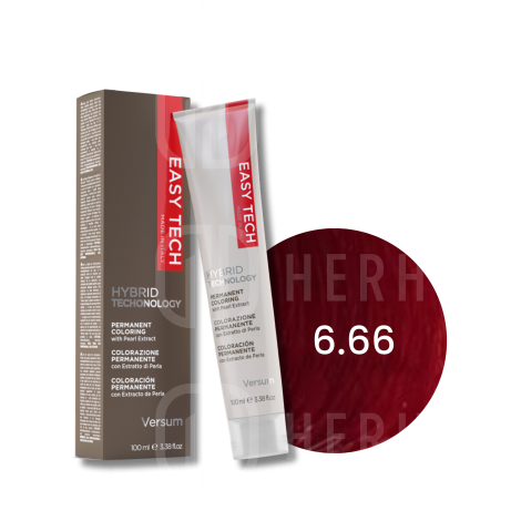 VERSUM EASY TECH profesjonalna trwała farba do włosów 100 ml | 6.66