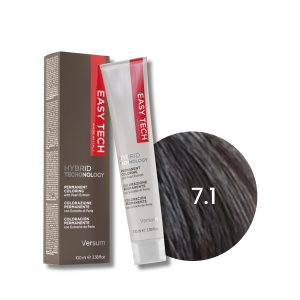 VERSUM EASY TECH profesjonalna trwała farba do włosów 100 ml | 7.1