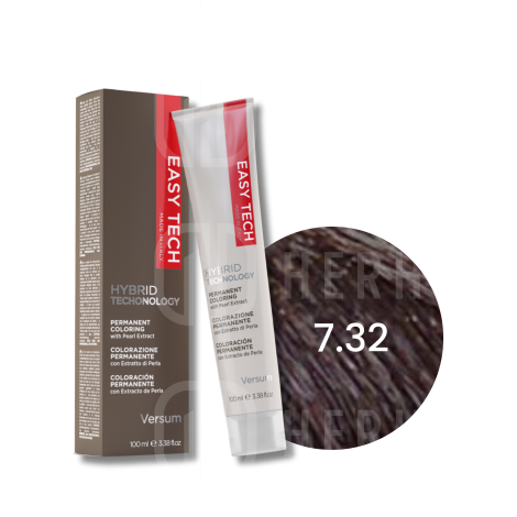 VERSUM EASY TECH profesjonalna trwała farba do włosów 100 ml | 7.32