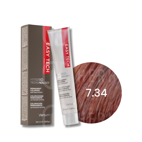 VERSUM EASY TECH profesjonalna trwała farba do włosów 100 ml | 7.34