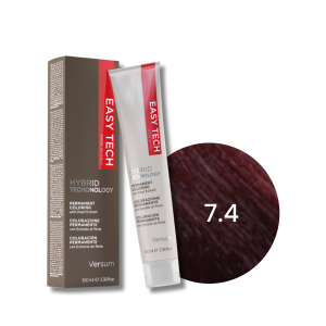 VERSUM EASY TECH profesjonalna trwała farba do włosów 100 ml | 7.4