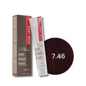 VERSUM EASY TECH profesjonalna trwała farba do włosów 100 ml | 7.46