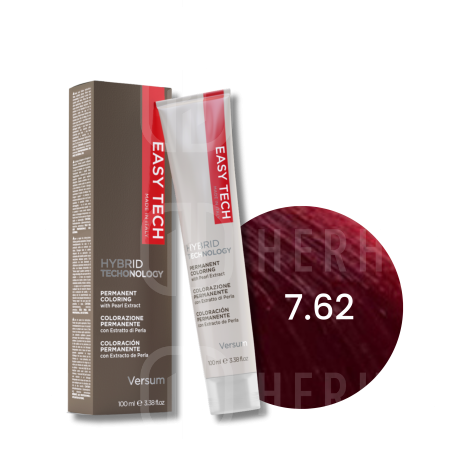 VERSUM EASY TECH profesjonalna trwała farba do włosów 100 ml | 7.62