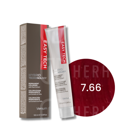 VERSUM EASY TECH profesjonalna trwała farba do włosów 100 ml | 7.66