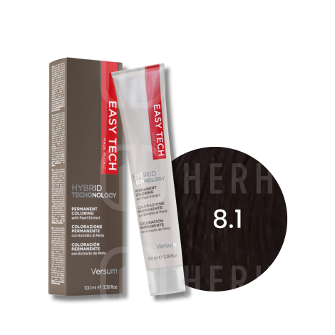 VERSUM EASY TECH profesjonalna trwała farba do włosów 100 ml | 8.1