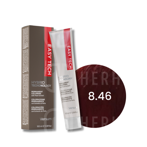VERSUM EASY TECH profesjonalna trwała farba do włosów 100 ml | 8.46