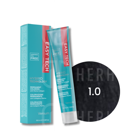 VERSUM EASY TECH trwała farba do włosów bez amoniaku 100 ml | 1.0