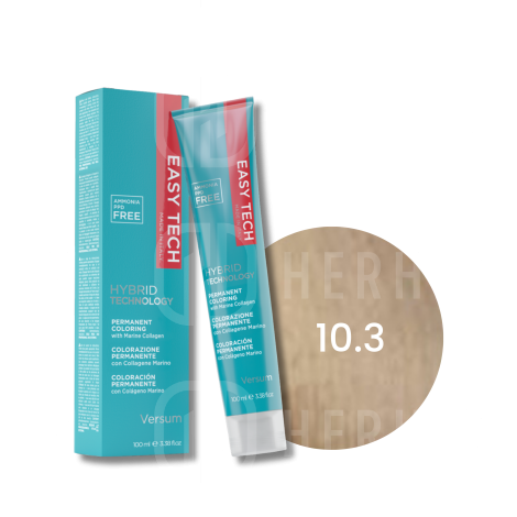 VERSUM EASY TECH trwała farba do włosów bez amoniaku 100 ml | 10.3