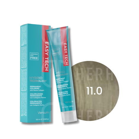 VERSUM EASY TECH trwała farba do włosów bez amoniaku 100 ml | 11.0